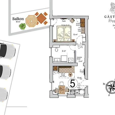 Gaestehaus Hopfenperle 4* سبالت