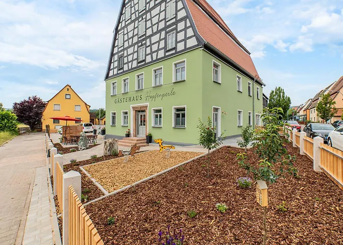 Apartmán Gaestehaus Hopfenperle *