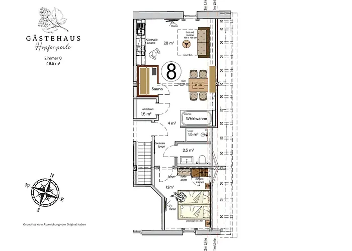 Gaestehaus Hopfenperle Apartmán Spalt